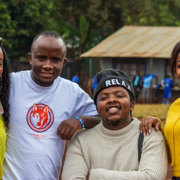 Members of the Rotaract Club of Nairobi Muthaiga North